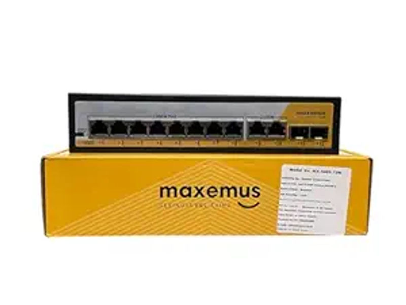 S-NET POE SWITCH 8 PORT 2 UPLINK SW1008