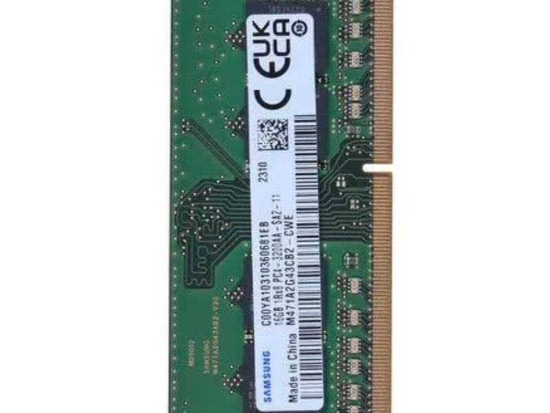 Samsung 16GB DDR4 Laptop RAM 3200MHz PC4-25600 SODIMM Memory Module