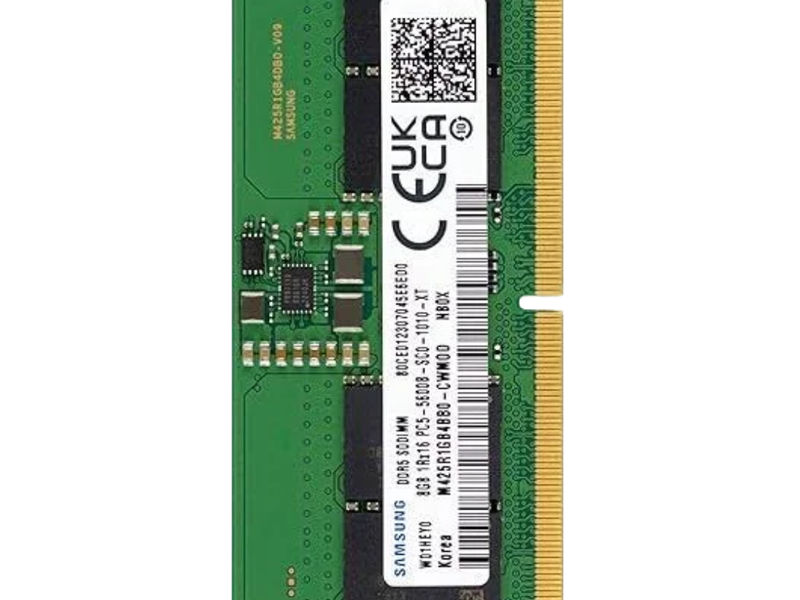 Samsung 8GB DDR5 Laptop RAM 4800MHz PC5-38400 SODIMM Memory Module