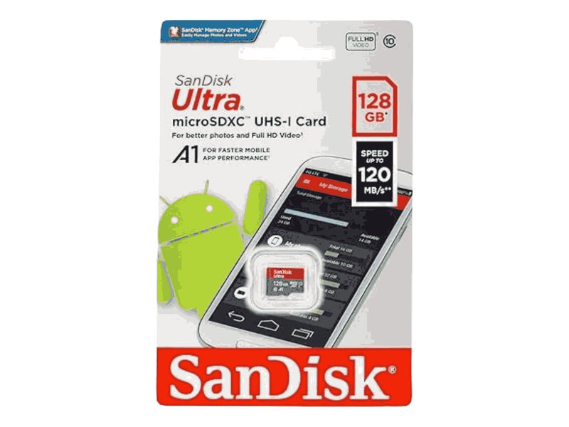 SanDisk Ultra MicroSD Card 128GB