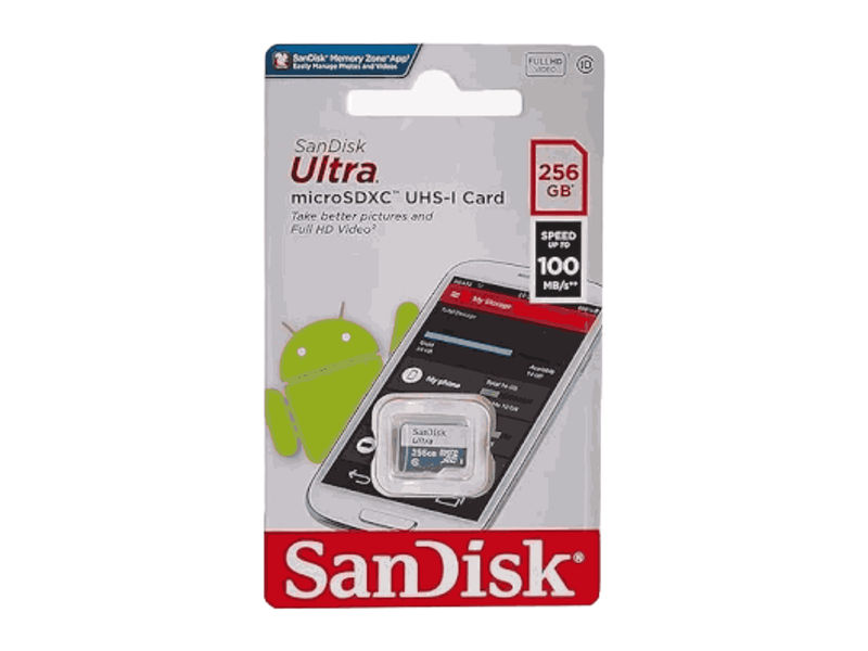 SanDisk Ultra MicroSD Card 256GB