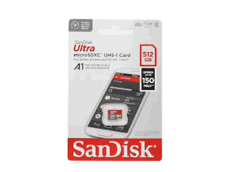 SanDisk Ultra MicroSD Card 512GB A1