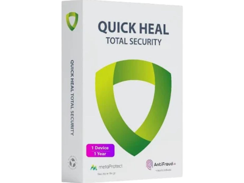 Quick Heal Total Security (1 Devices / 1 Year) with AntiFraud.AI