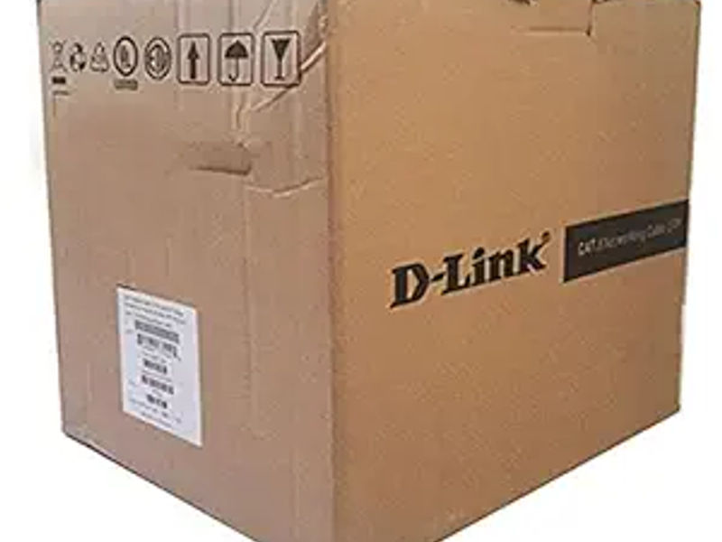 D-LINK CAT 6 CABLE BOX 305 MTR GRAY 