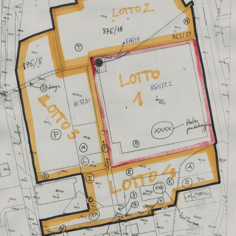 Vendesi area di investimento con una superficie totale di 58.000 m2