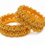 Premium Intricate handcrafted beaded floral design (Pack of 4)
