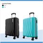 Safari Flexagon Cabin Trolley Bag 55 cm | Polypropylene Hard Shell | Dual Spinner Wheels | Combination Lock | Lightweight Travel Suitcase