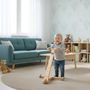 Baby Steps Push Walker | Natural Wood Finish