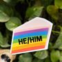 He/Him Sticker 
