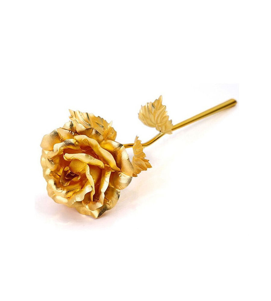 Valentine YouBella Jewellery Combo of Gold Plated Rose Flower and Stylish Jhumka Earrings for Girls/Women