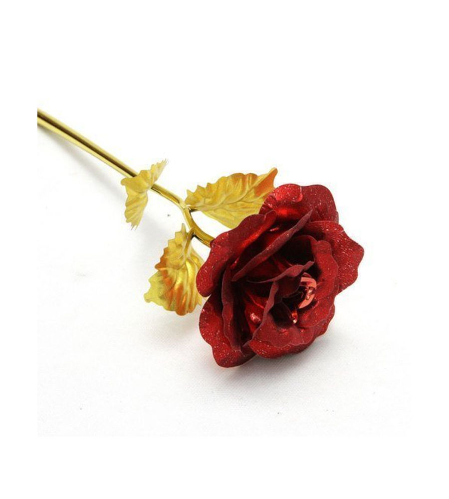 Valentine Gifts for Her : YouBella Jewellery Combo of Gold plated Rose Flower and Jhumka Earrings for Girls/Women