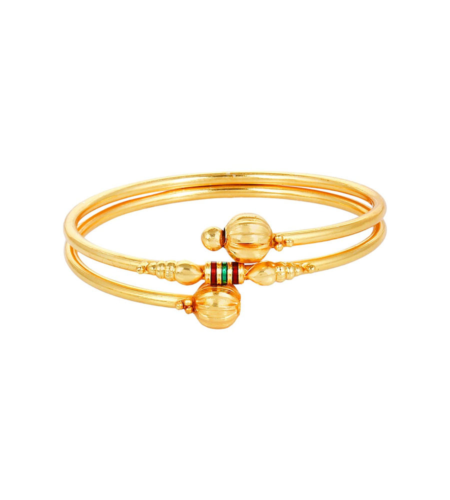 YouBella Precious Gold Plated Bangles for Women(2.4)