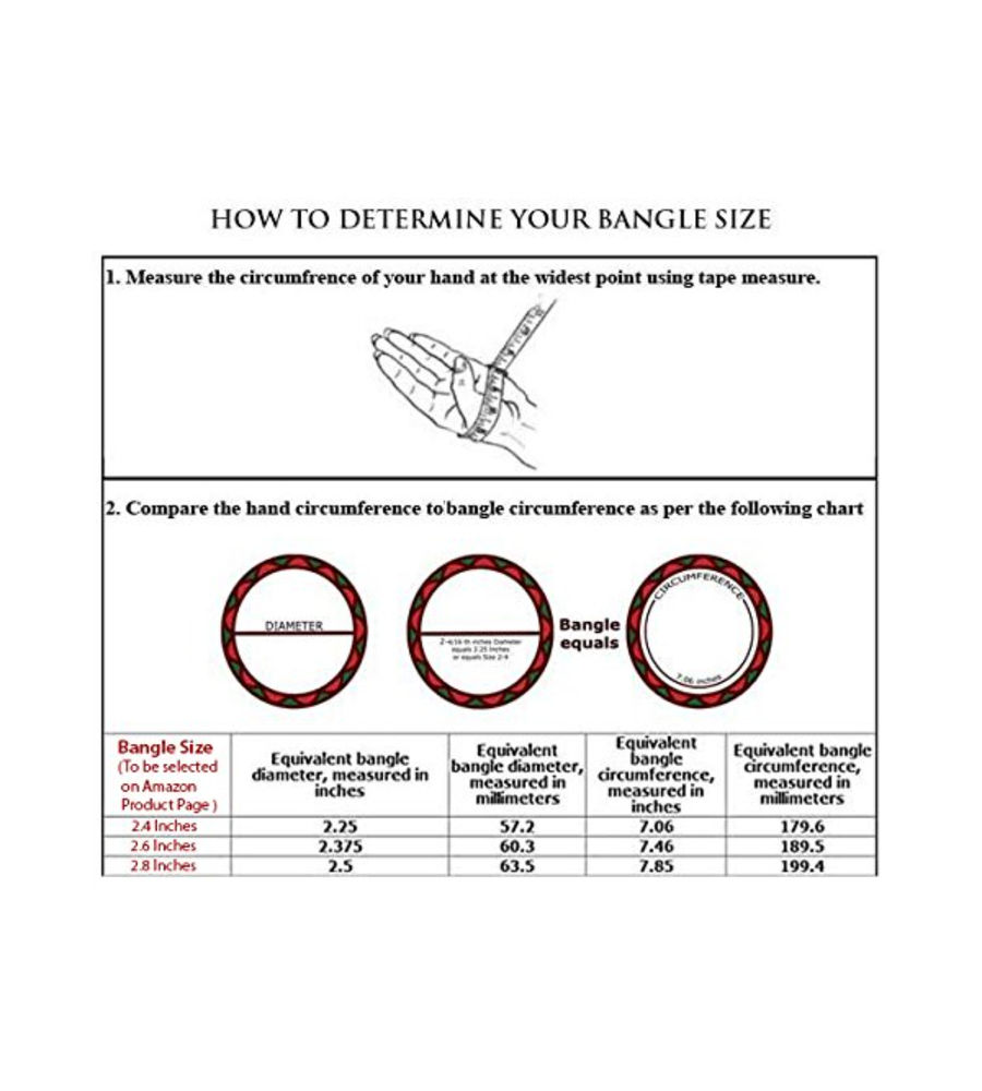 YouBella Royal Bangle Jewellery for Women (2.4)