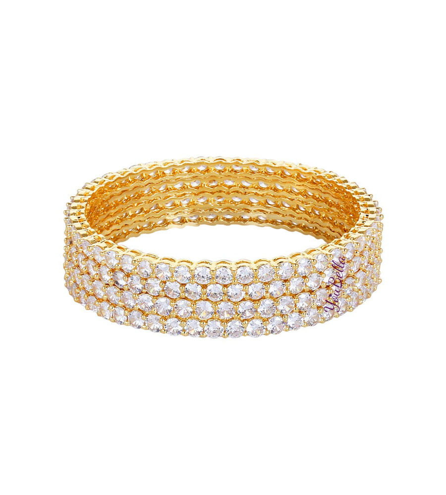 YouBella Bangles for Women Stylish Traditional Casual Party American Diamond Bangles for Women and Girls (2.4)