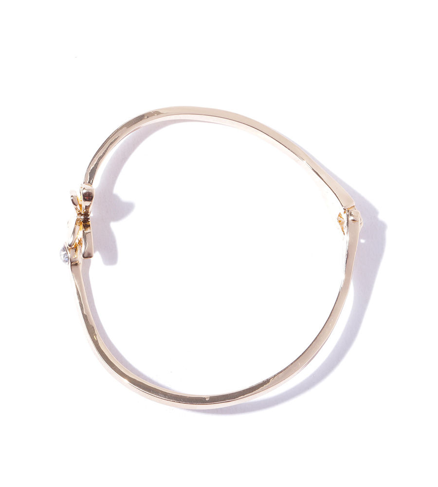 YouBella Rose Gold-Plated Stone-Studded Bracelet