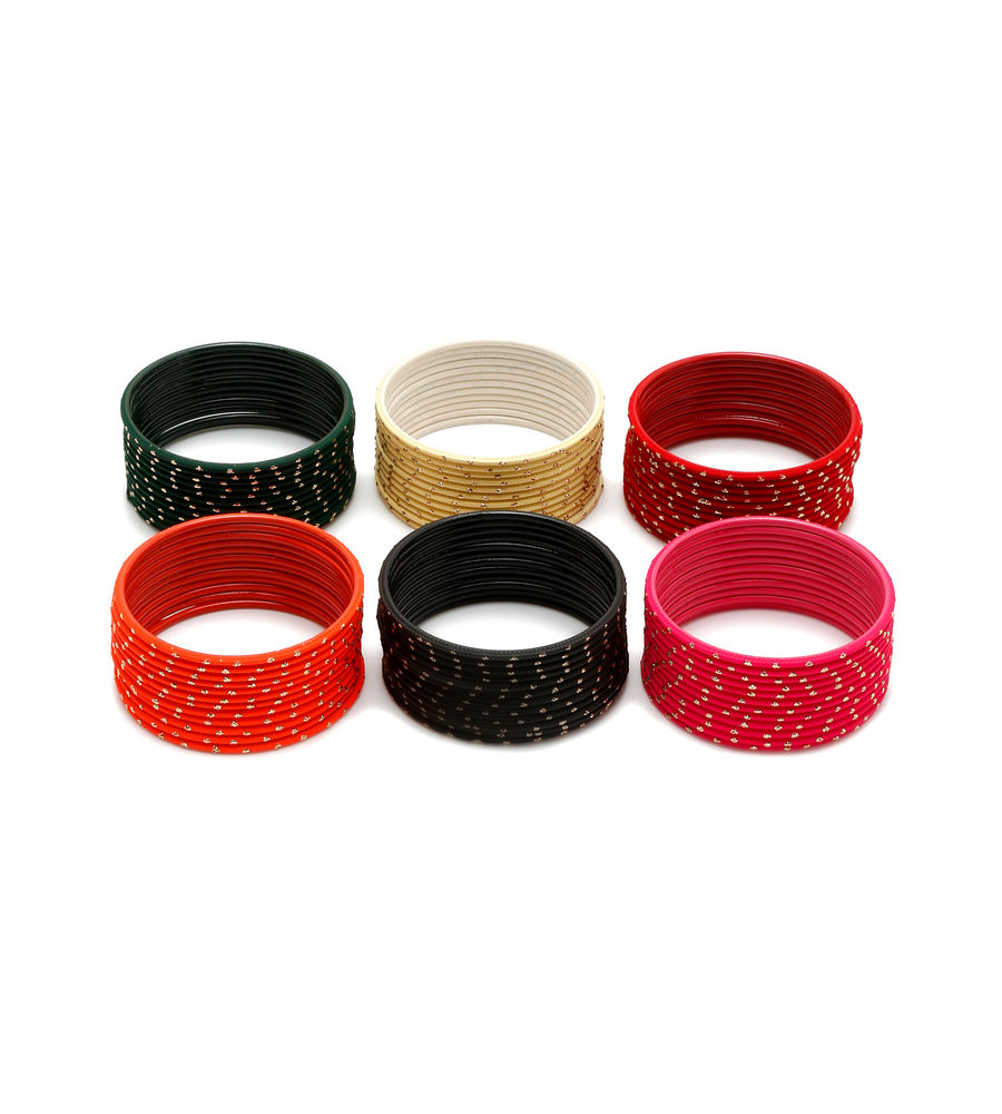 YouBella Jewellery for Women Multi-Color Bangles Set of 72 Bangles for Women and Girls