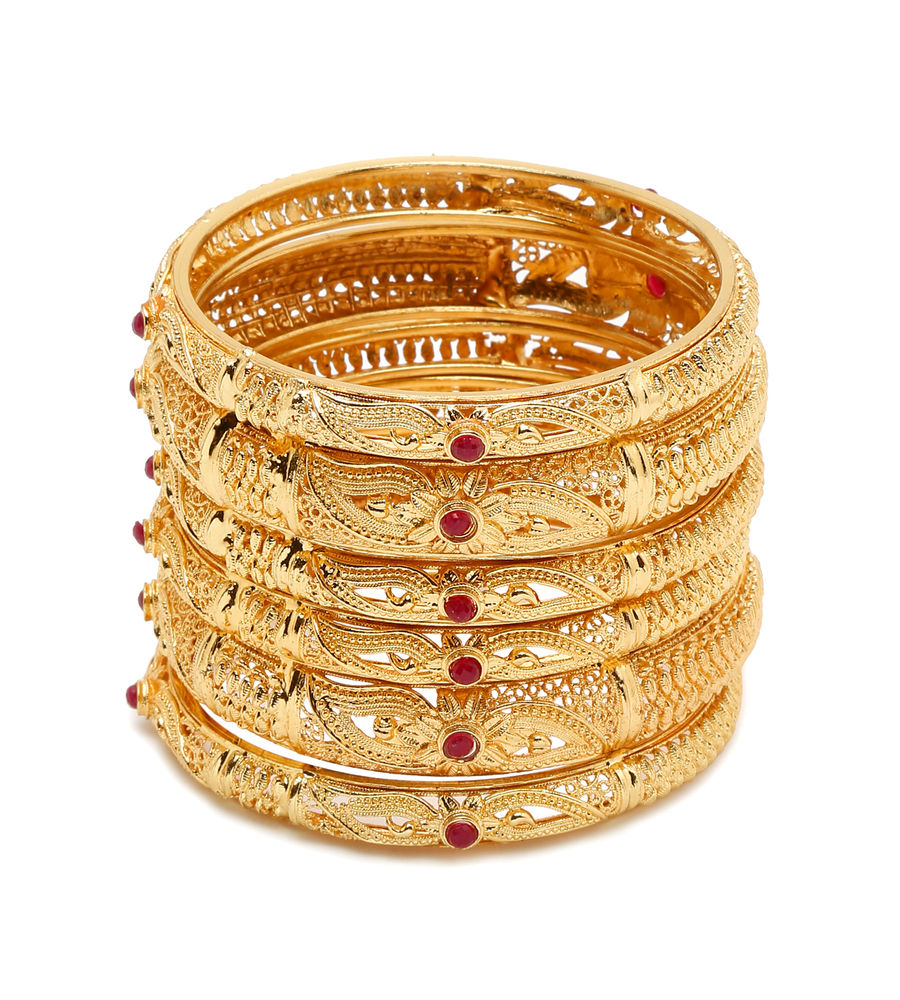 YouBella Jewellery for Women Gold Plated Bracelet Bangles for Women