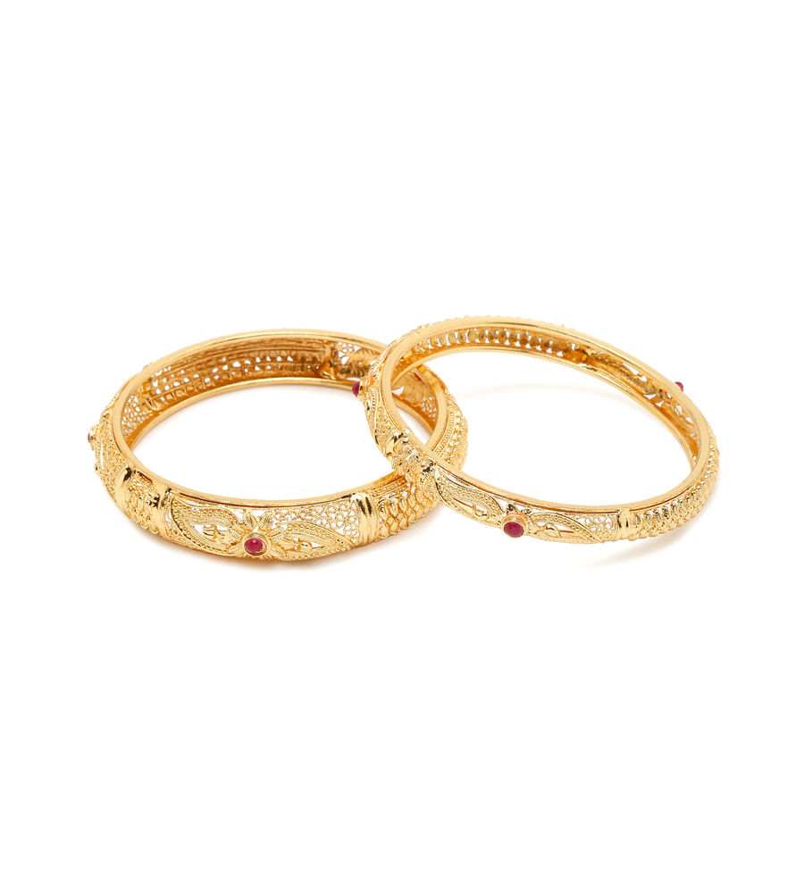 YouBella Jewellery for Women Gold Plated Bracelet Bangles for Women