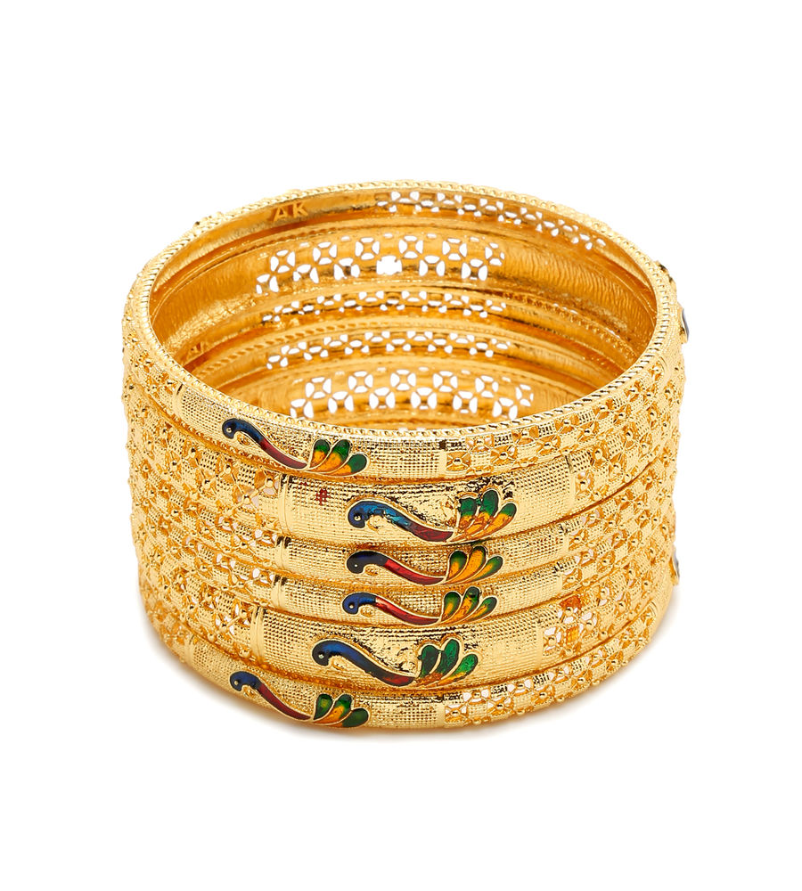 YouBella Jewellery for Women Gold Plated Bracelet Bangles for Women