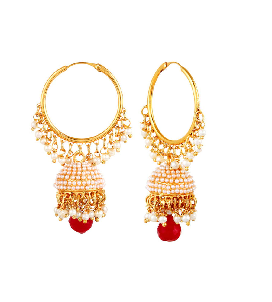 YouBella Earrings for women Traditional Jhumka / Jhumki Earrings for Girls and Women