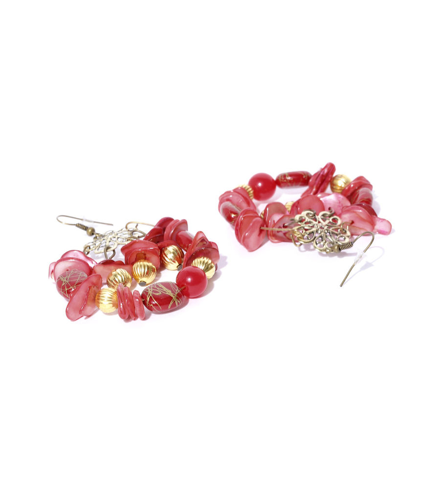 YouBella Jewellery Bohemian Floral Earrings For Girls and Women