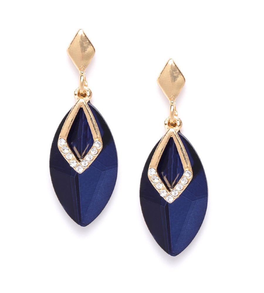 Valentine Gifts : YouBella Fashion Jewellery Earrings for Girls and Women (Blue)