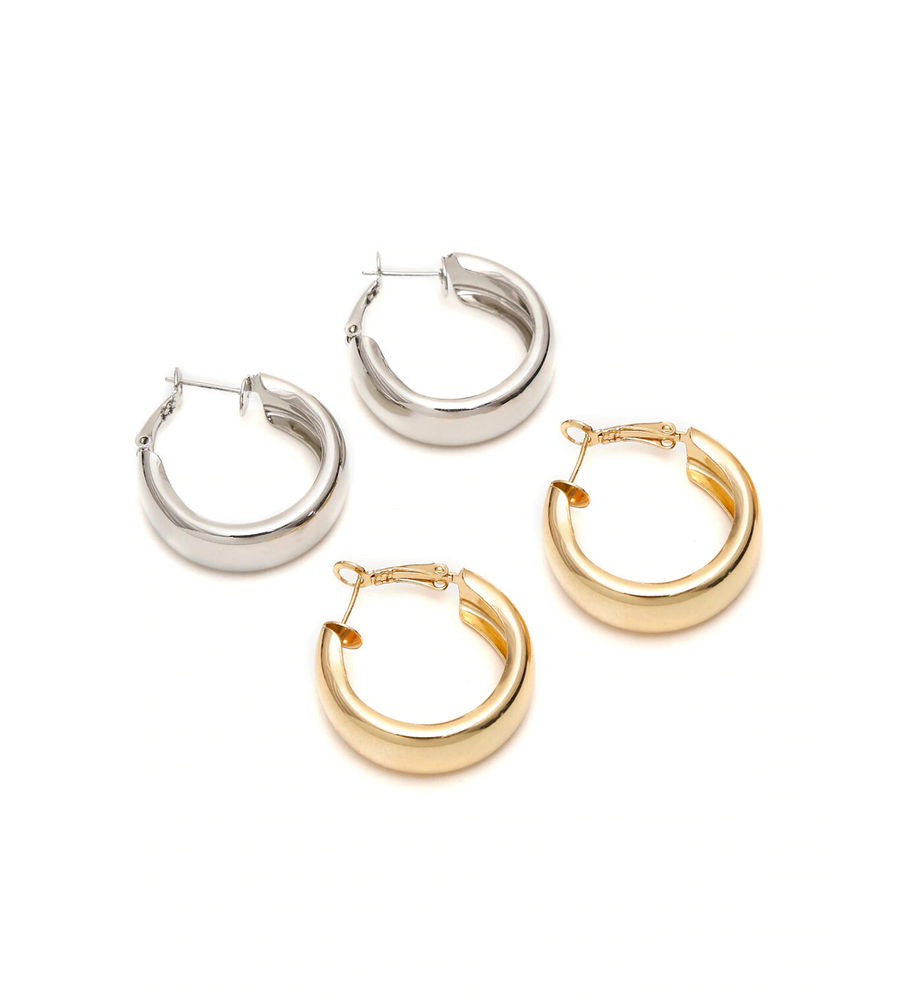 YouBella Jewellery Celebrity Inspired Earrings for women Hoop Earrings for Girls and Women (Combo)