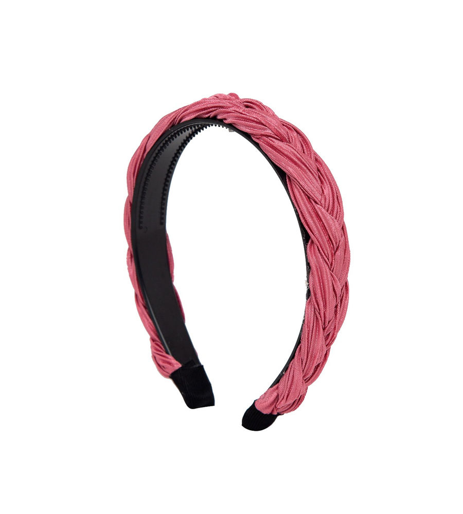 YouBella Pink Lace Layered Hairband