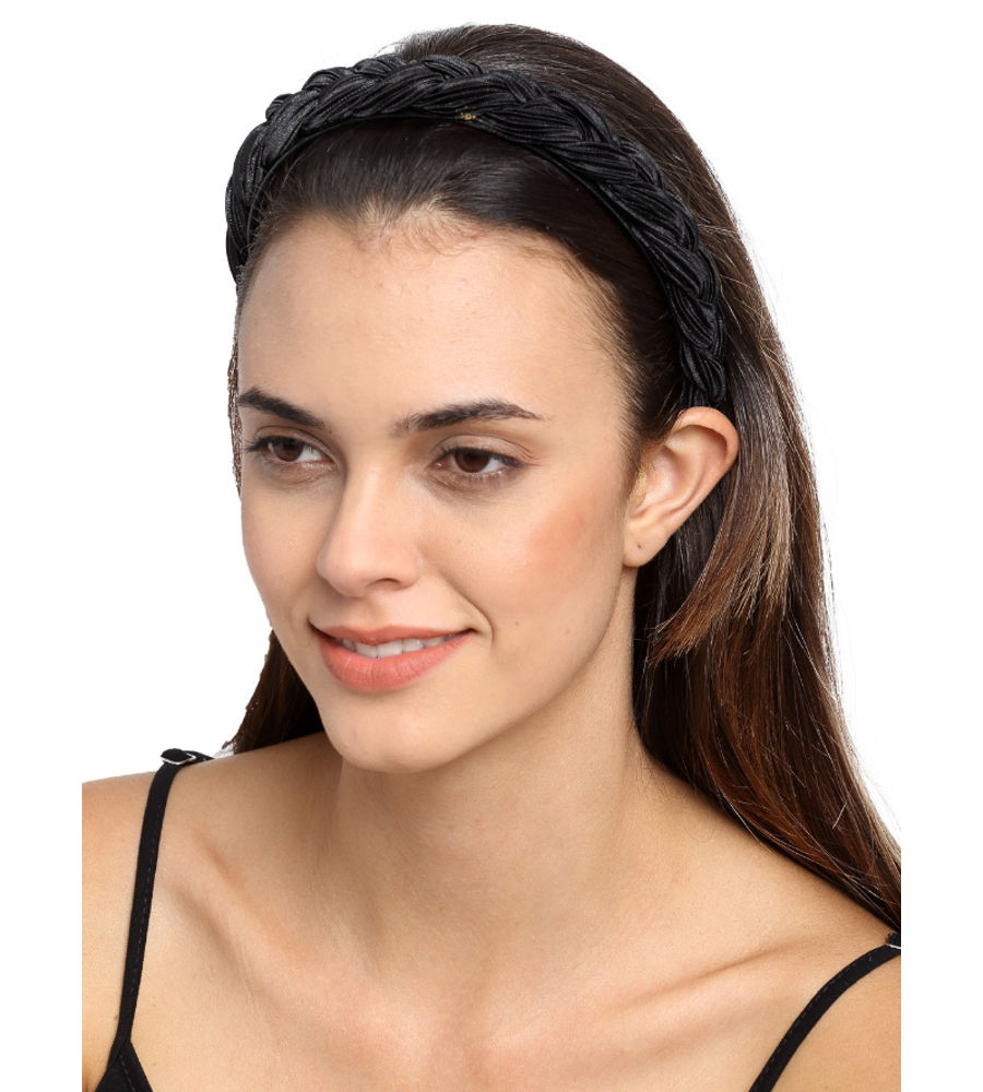 YouBella Black Hairband