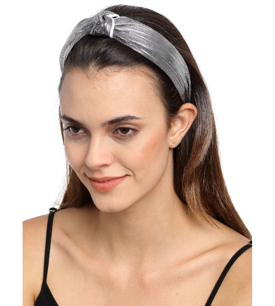 YouBella Silver-Toned Hairband