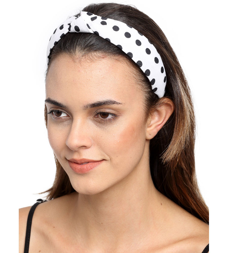 YouBella White Hairband