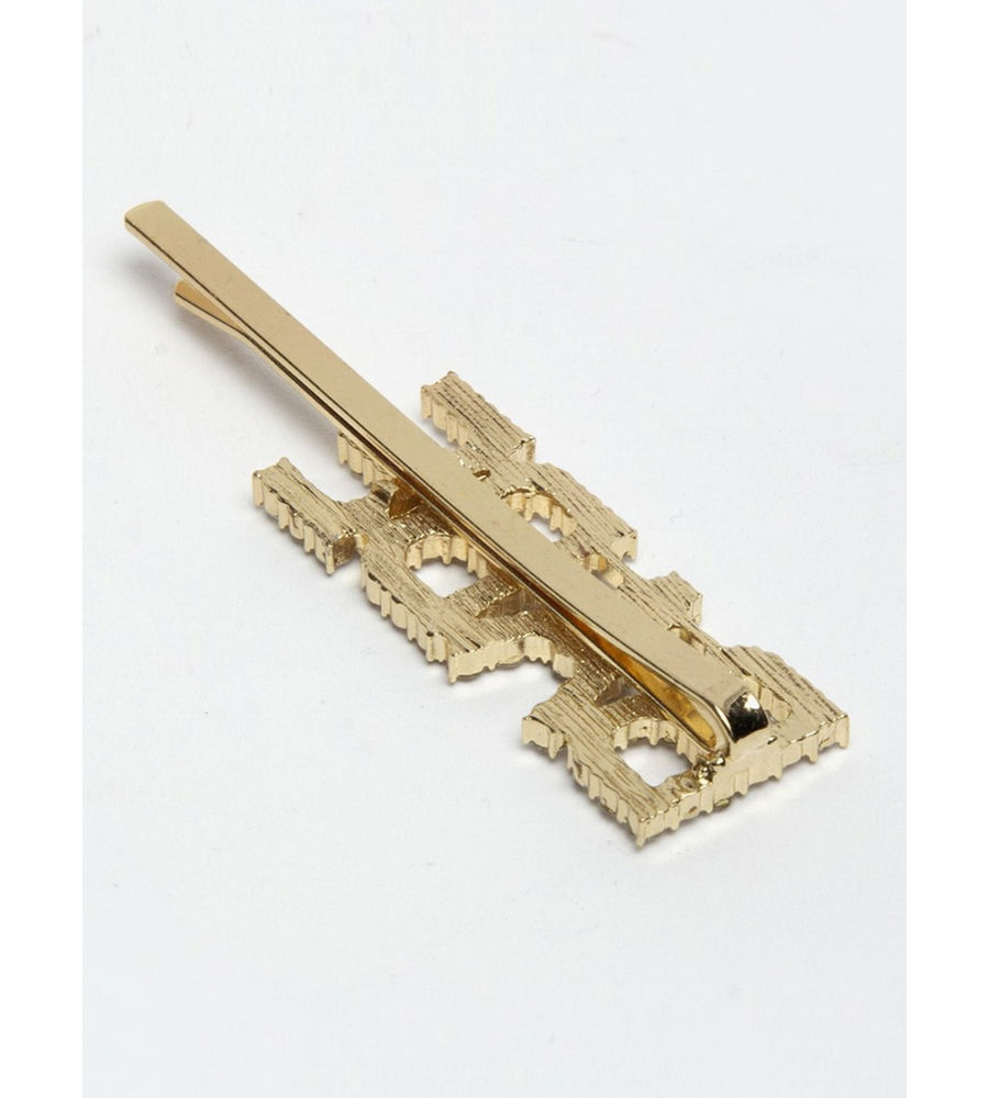 YouBella Women Set of 2 Gold-Toned Embellished Bobby Pins