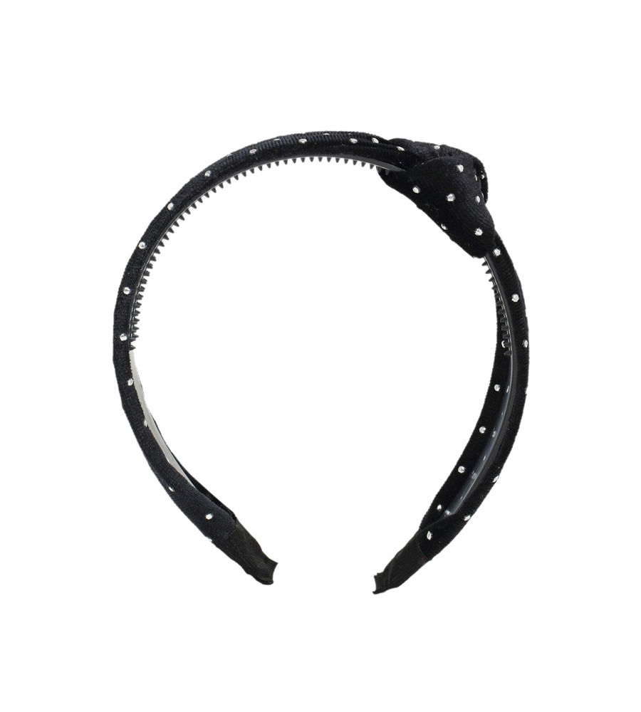 YouBella Women Black Polka Dot Hairband