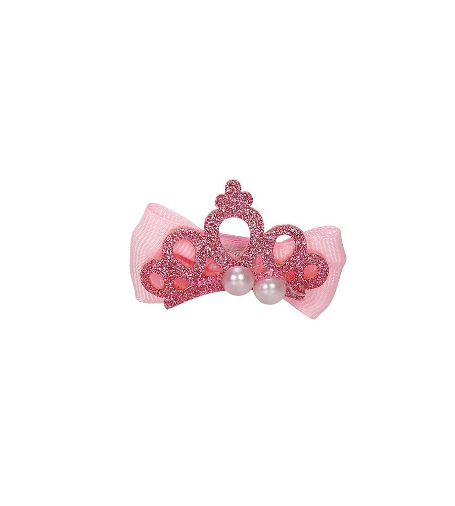 YouBella Jewellery Combo of 5 Hair Pins Hair Clips for Kids, Girls and Women (Pink) (YBHAIR_41439), Standard