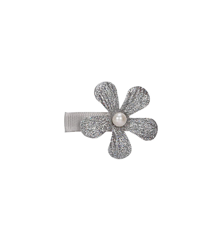 YouBella Jewellery Combo of 5 Hair Pins Hair Clips for Kids, Girls and Women (Grey) (YBHAIR_41440), Standard