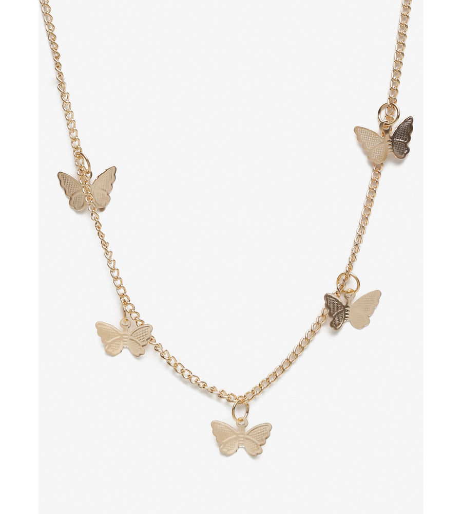 YouBella 
Gold-Toned Gold-Plated Necklace