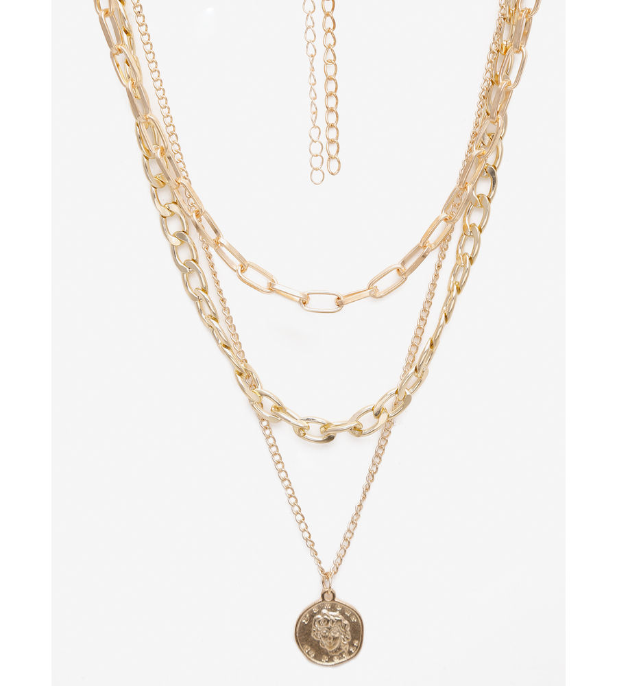 YouBella 
Set of 2 Gold-Toned Gold-Plated Necklaces