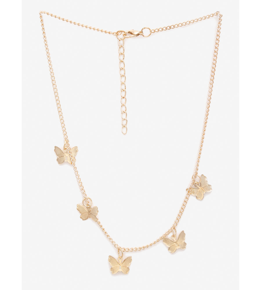 YouBella 
Set of 2 Gold-Toned Gold-Plated Chains