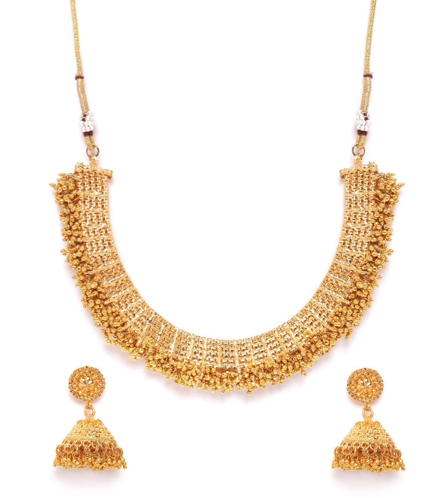 YouBella Gold-Plated Jewellery Set