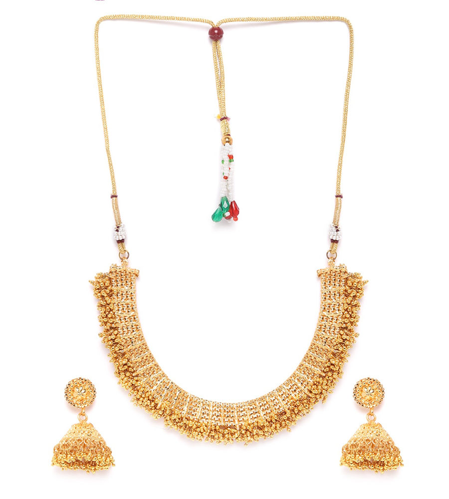 YouBella Gold-Plated Jewellery Set