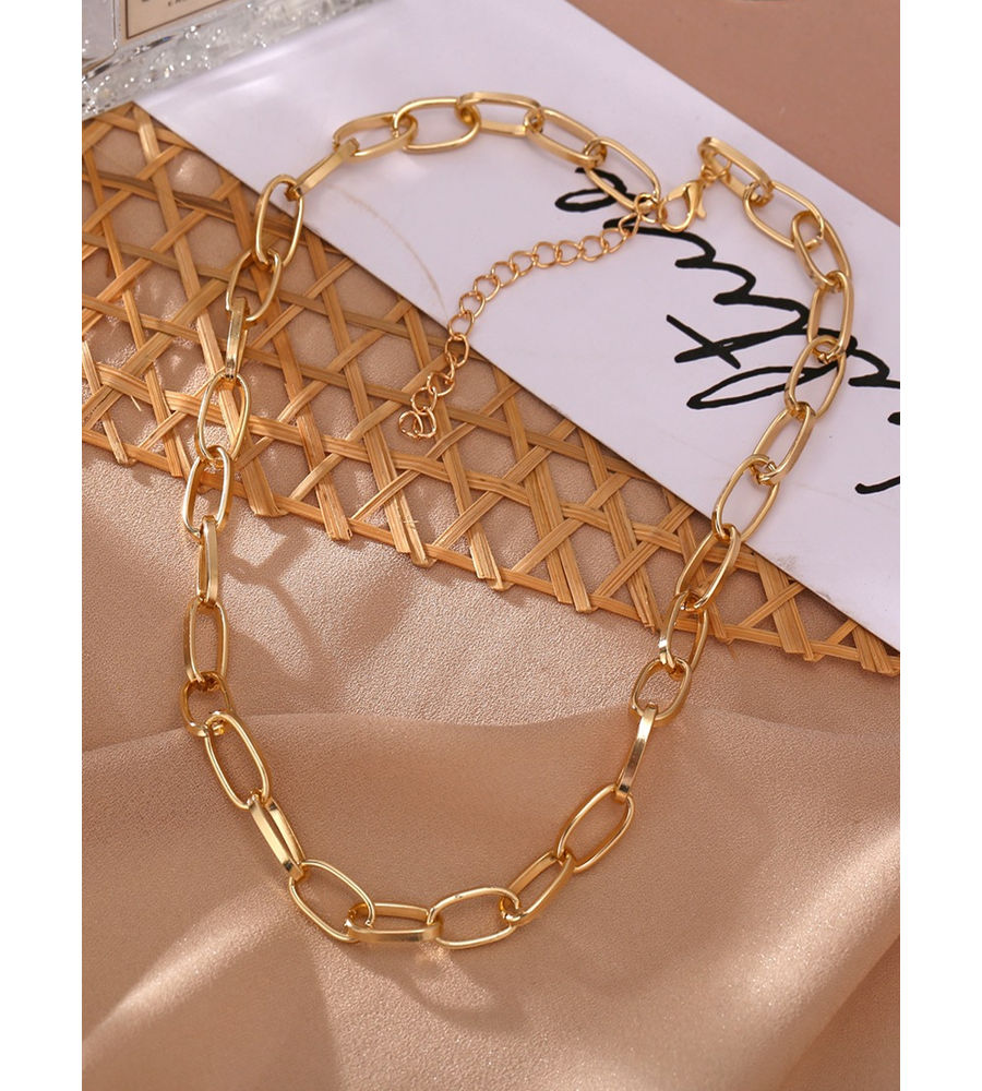 YouBella Men's and Women's Gold Plated Chain (Gold)