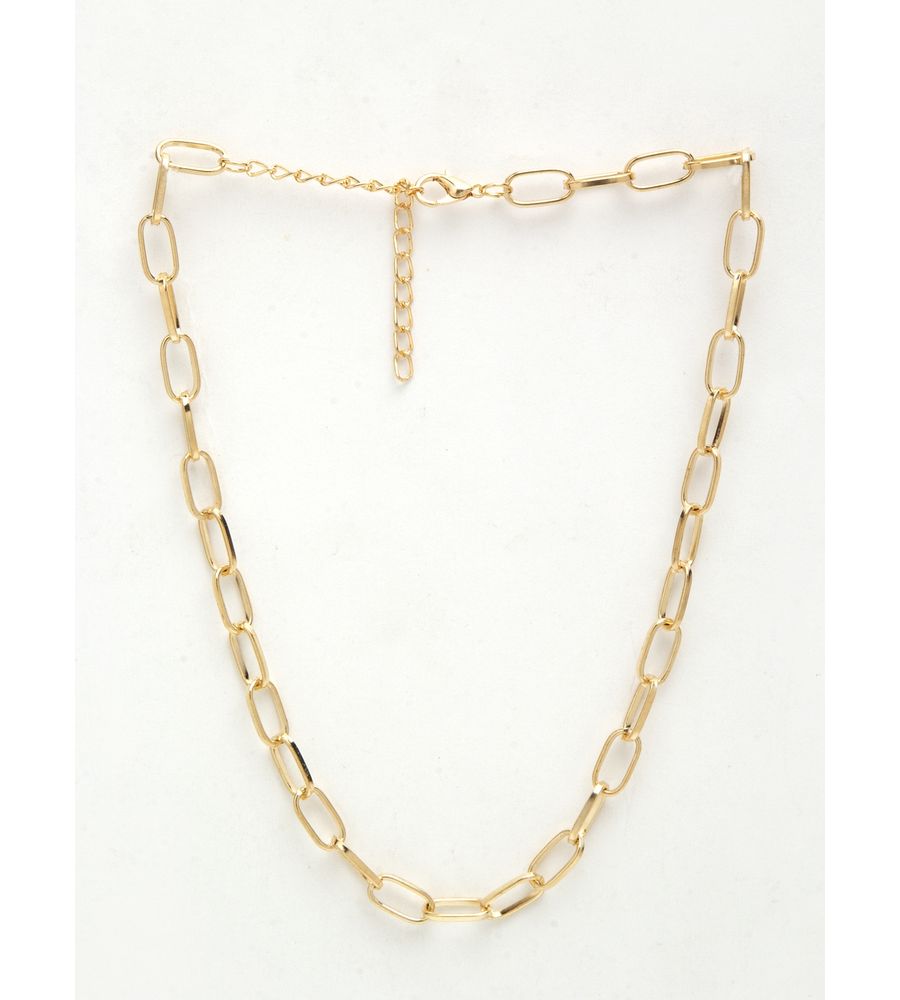 YouBella Men's and Women's Gold Plated Chain (Gold)