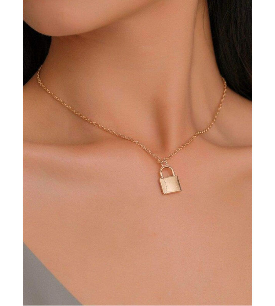 YouBella Jewellery for Women Stylish Pendant Necklace for Women & Girls (Gold) (YBNK_5807)