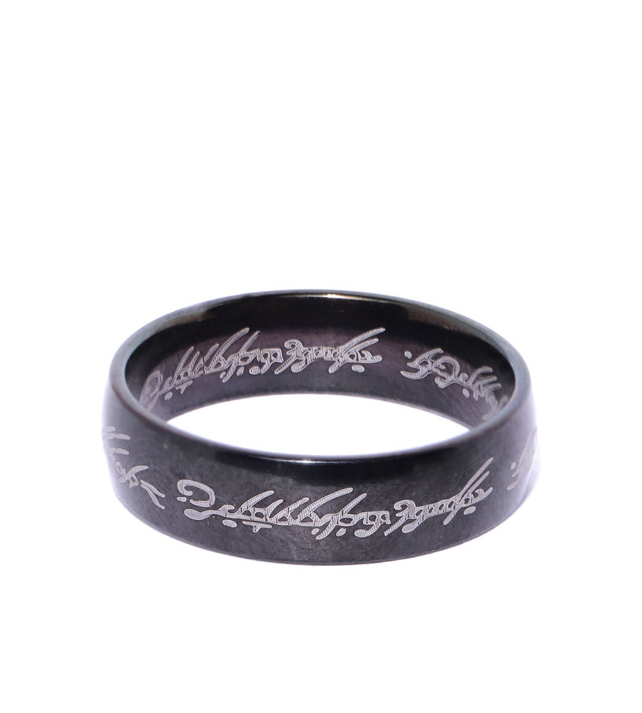 YouBella Men Black Engraved Finger Ring