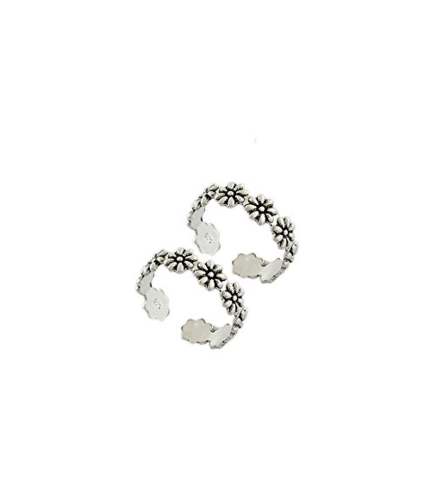 YouBella 925 Sterling Silver Toe Ring for Women
