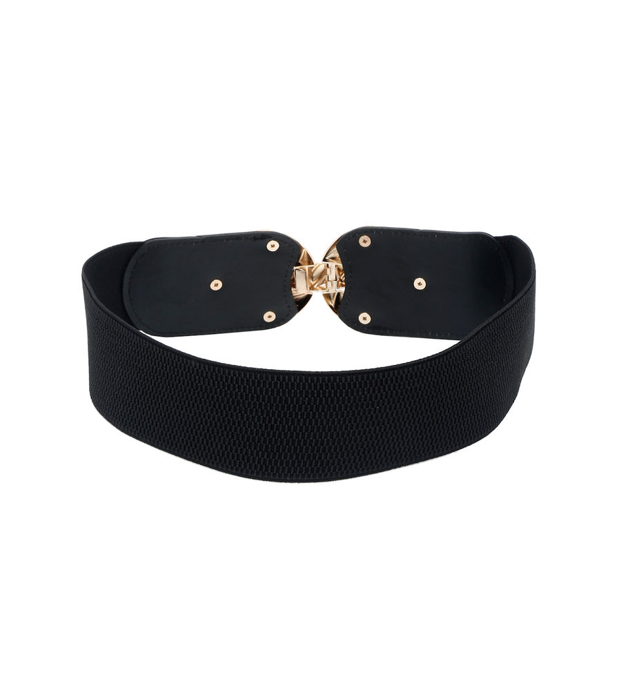 YouBella Jewellery Celebrity Inspired Adjustable Kamarband Waist Belt for Women/Girls (Black) (YB_Belt_88)