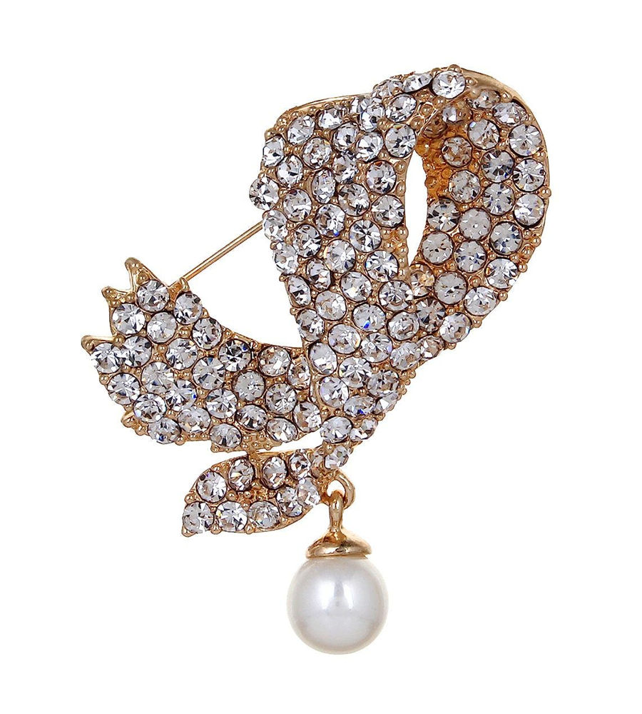 YouBella Jewellery Collection Designer Brooch for Women/Girls