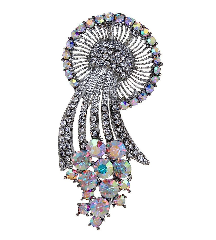 YouBella Jewellery Collection Designer Brooch for Women/Girls