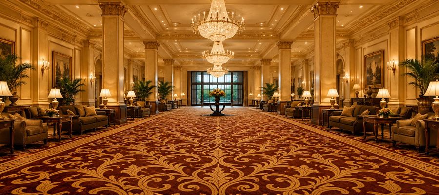 How carpets Shape Guest Experience: The Psychology of Comfort in Hotel Design