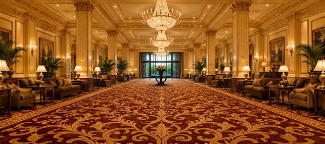 How carpets Shape Guest Experience: The Psychology of Comfort in Hotel Design